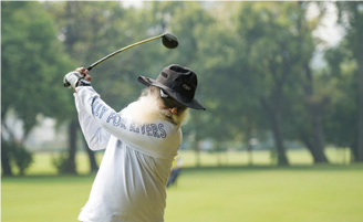 Golfing
