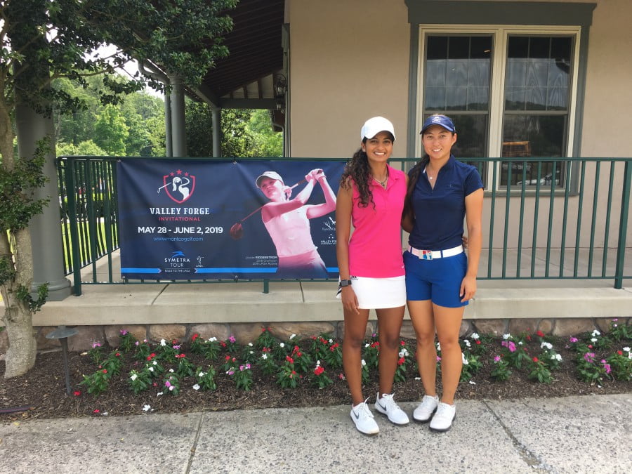 Nikita Arjun and Paige Lee