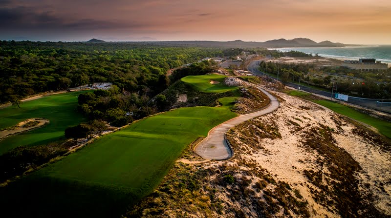 The short 4th is one of the standout holes at The Bluffs Ho Tram Strip