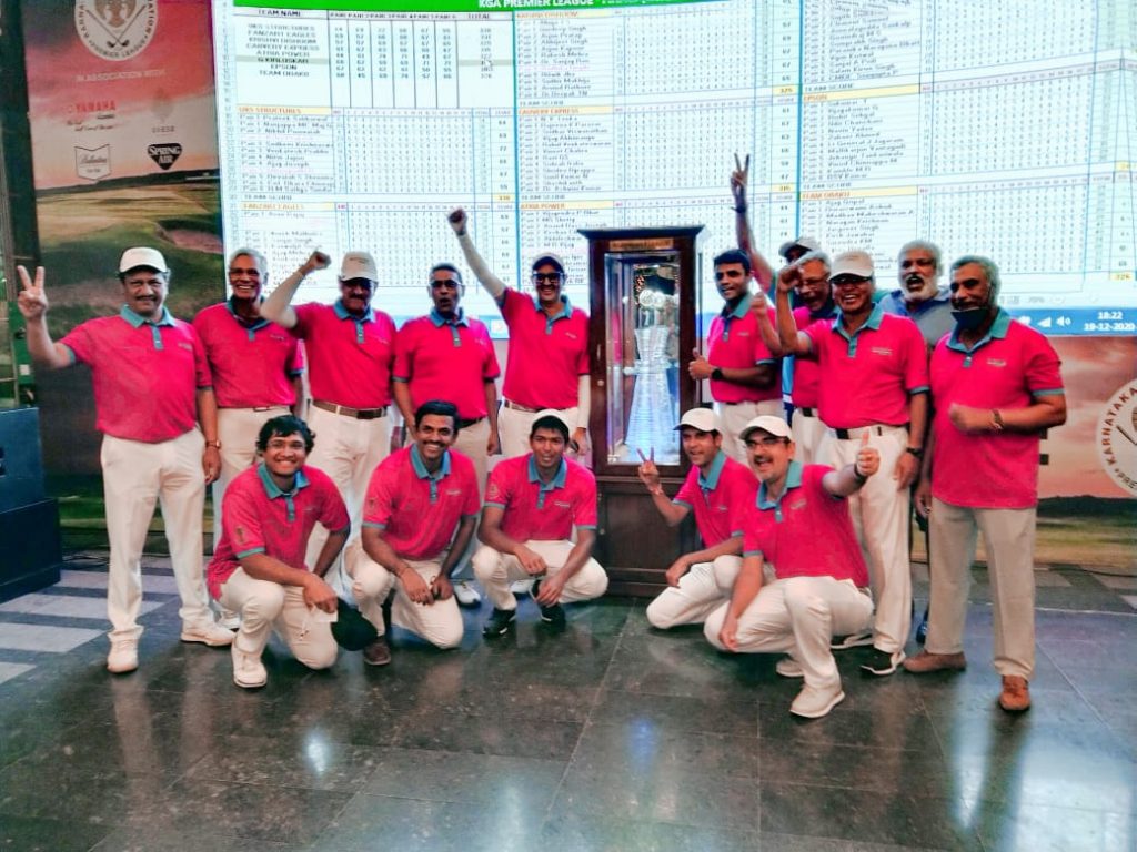 G- Kirloskar - KGA Premier League winning team