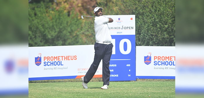 Udayan Mane in the final round of Delhi-NCR Open | Image: PGTI