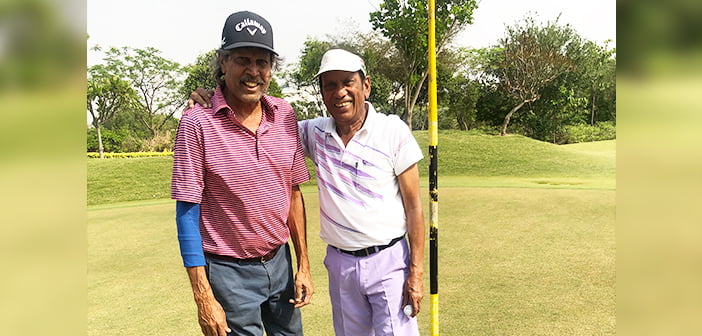 Kapil Dev and Gangesh Khaitan