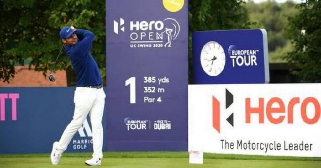 Shubhankar Sharma at last year's Hero Open