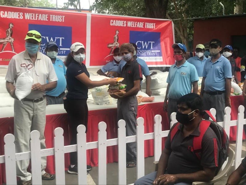 Netra Suri raises over 2.8 lakhs for caddies