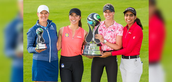 Winning Team (L-R) - Andrew Kelsey, Sarina Schmidt, Olivia Cowan & Diksha Dagar