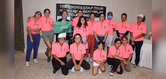 The inaugural Birdies Tour event winners