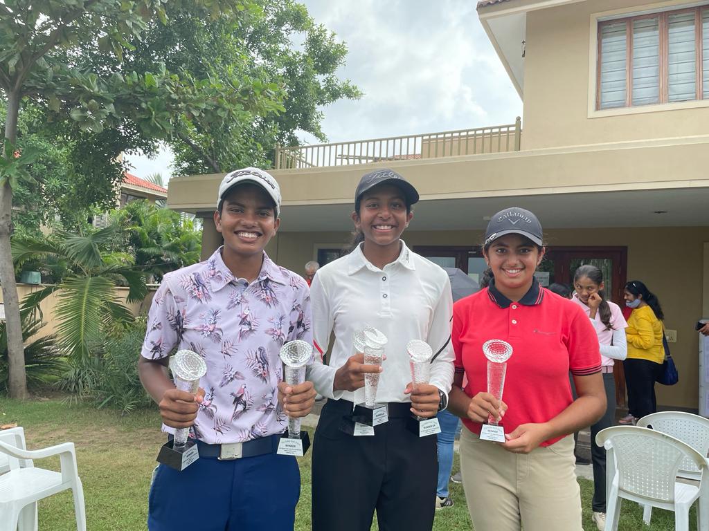 Sneha Singh (Overall winner), Avani Prashanth (Runner-Up) & Prarthana Khanna (Winner Cat. C)