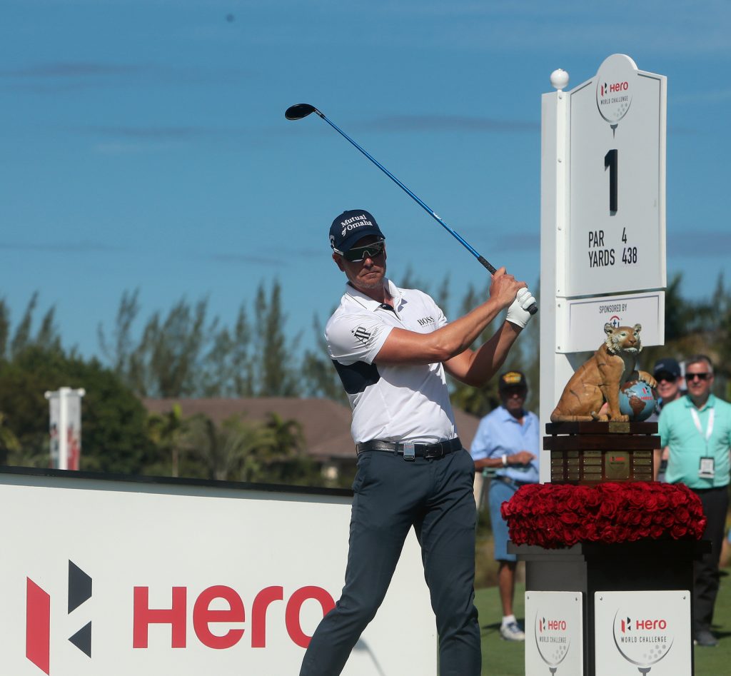 Henrik Stenson - Defending Champion